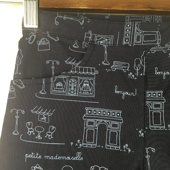 Gymboree Capri Adjustable Waist Side Zipper Girls Size 6. NWT - Picture 4 of 8